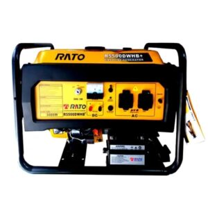 موتور برق بنزینی راتو ۳ کیلووات استارتی مدل RATO R5500DWHB+