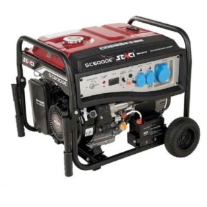 موتور برق بنزینی سنسی ۵ کیلووات مدل SC6000E