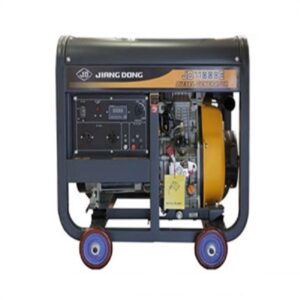 موتور برق دیزلی 7.5 کیلو وات جیانگ دانگ JD11000E چرخ دار