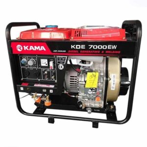 موتور برق و جوش گازوئیلی کاما KDE7000EW با ۱۹۰ آمپر جوش