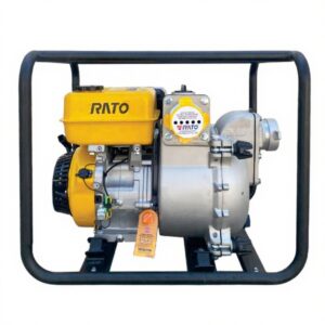 موتور پمپ بنزینی لجن‌کش راتو ۳ اینچ ۲۰ متری مدل RT80NB20-5.6Q هندلی